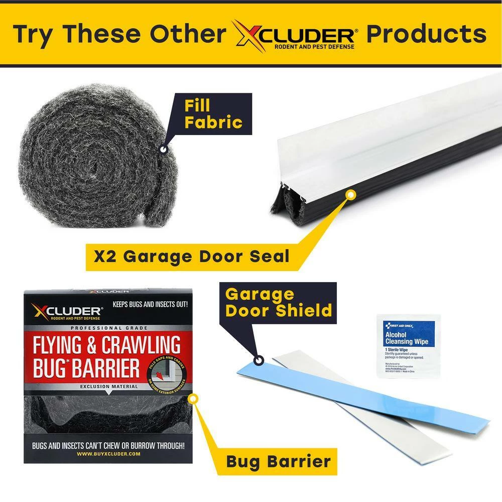 Xcluder 36 in. Standard Door Sweep, Aluminum (2-Pack) - Seals Out Rodents and Pests, Enhanced Weather Sealing - Image 9