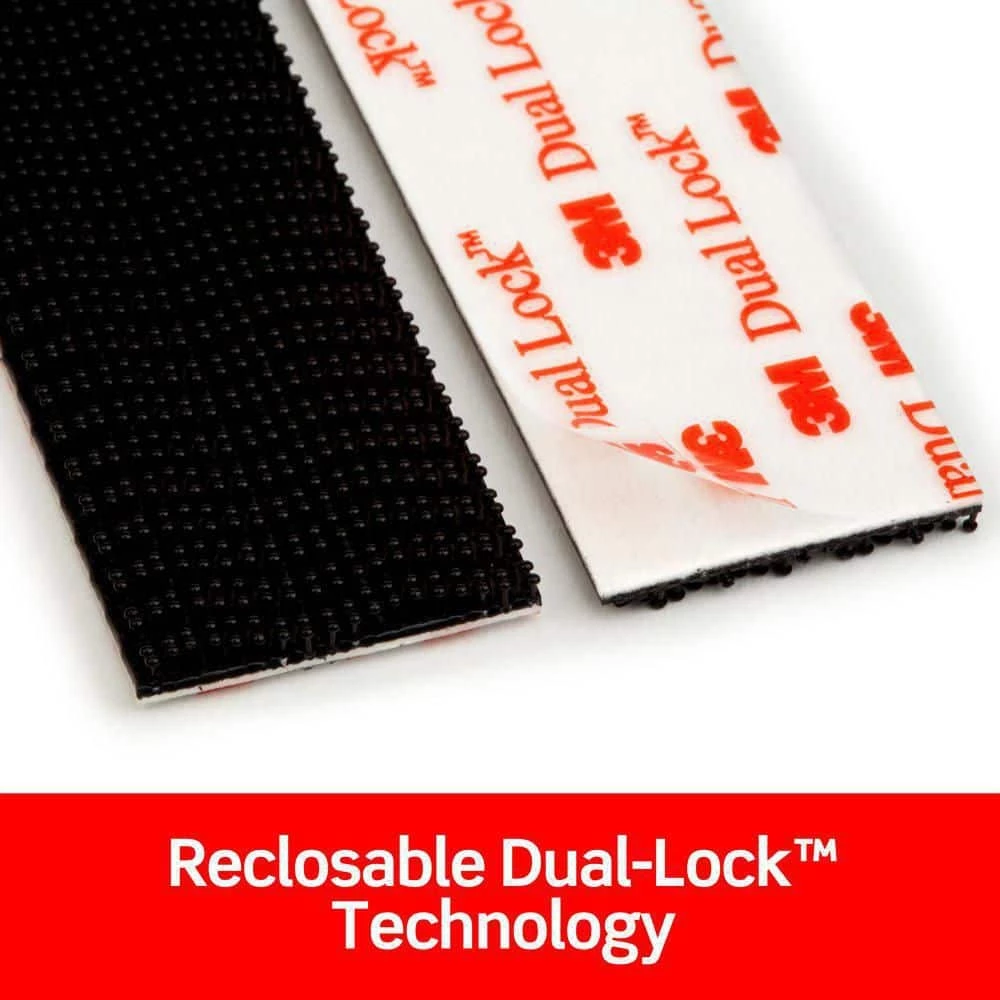 Scotch 1 in. x 1 in. (25,4 mm x 25,4 mm) Black Extreme Mounting Squares (36 Squares per Pack) - Image 7