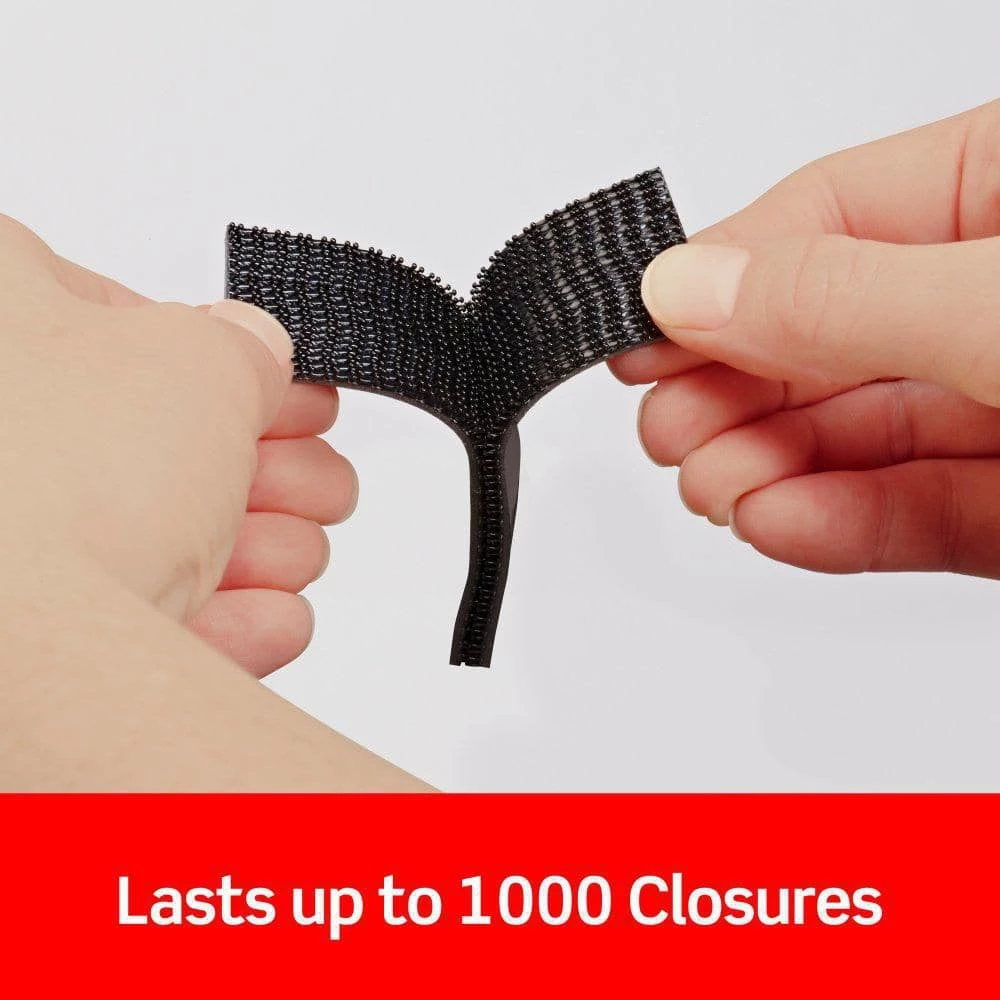 Scotch 1 in. x 1 in. (25,4 mm x 25,4 mm) Black Extreme Mounting Squares (36 Squares per Pack) - Image 8