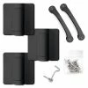 Screen Tight Black Heavy Duty Screen Door Hardware Kit