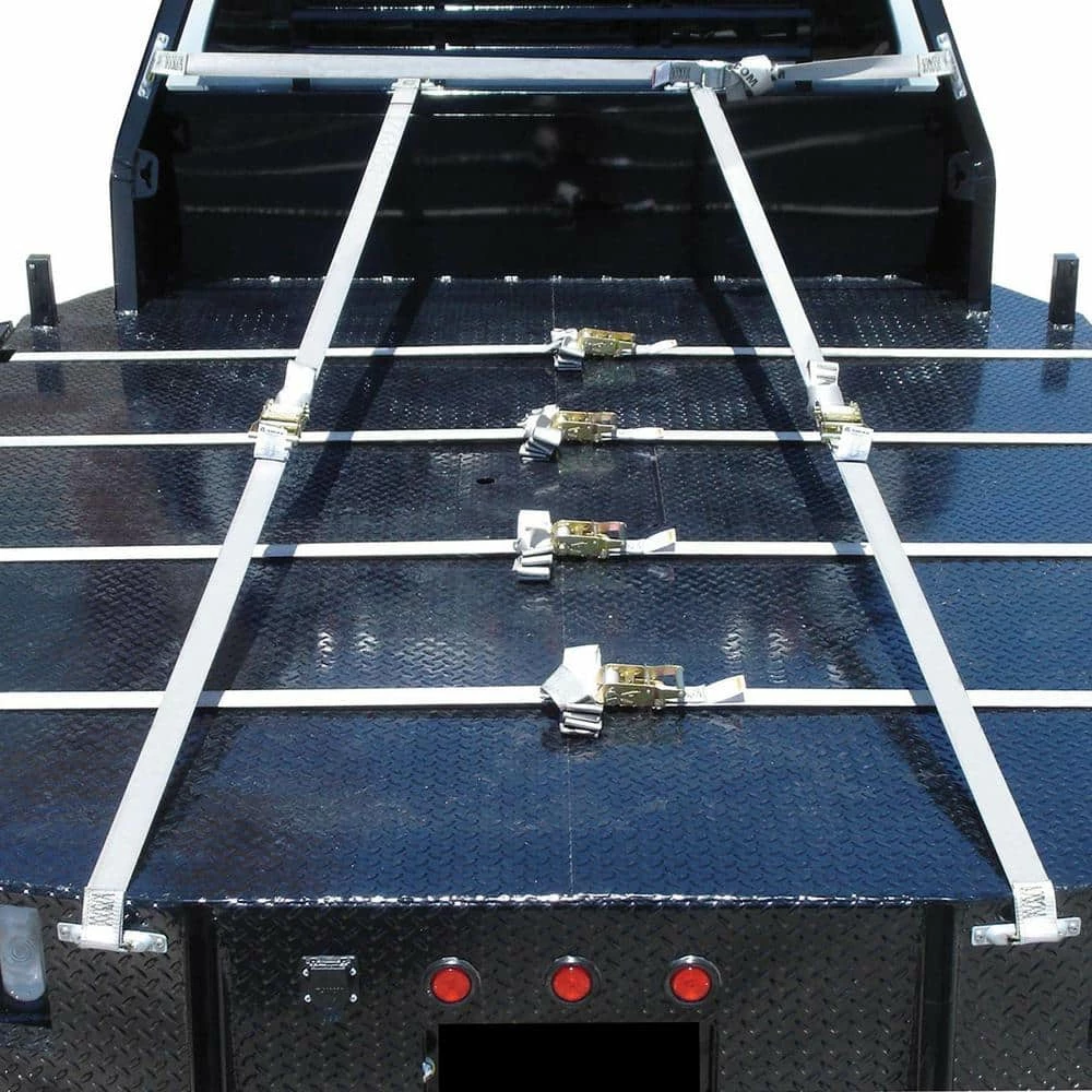 SNAP-LOC E-Track Single Strap Anchor in Black with Carriage Bolts (4-Pack) - Image 4