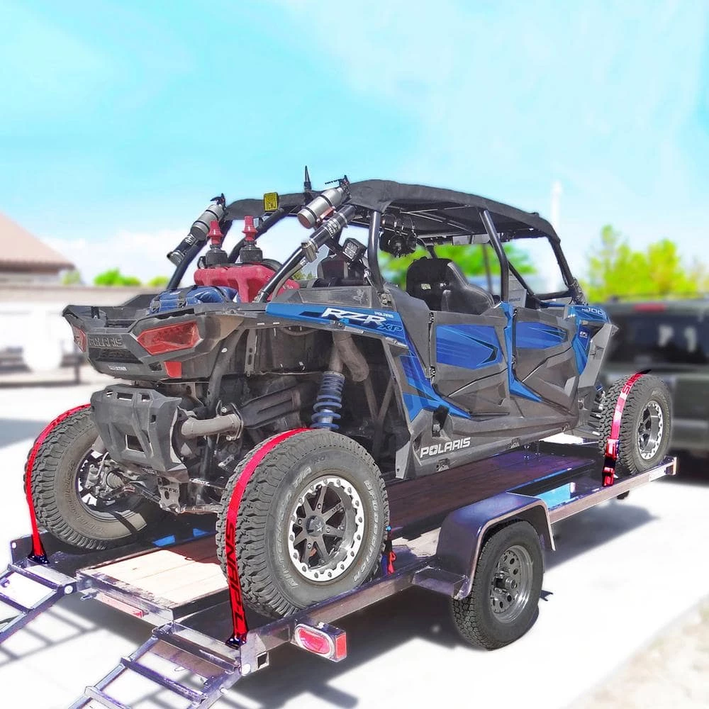 SNAP-LOC E-Track Single Strap Anchor in Black with Carriage Bolts (4-Pack) - Image 12