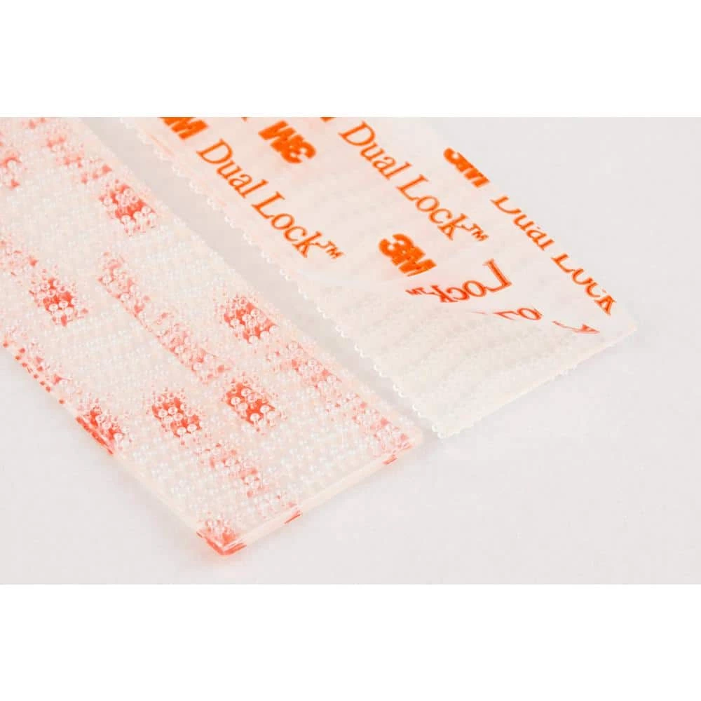 Scotch 1 in. x 3 in. Clear Extreme Fasteners (2-Sets per Pack) - Image 2