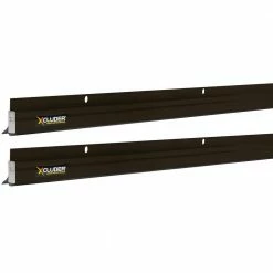 Xcluder 48 in. Low-Profile Door Sweep, Dark Bronze (2-Pack) - Seals out Rodents and Pests, Enhanced Weather Sealing