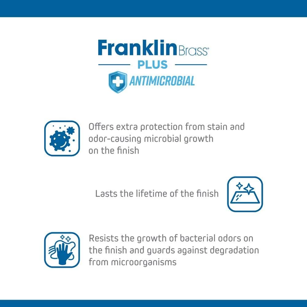 Franklin Brass Mushroom 1-1/4 in. (32 mm) Champagne Bronze Antimicrobial Cabinet Knob (5-Pack) - Image 7