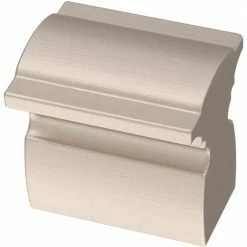 Franklin Brass Classic Curve 1 in. (25 mm) Satin Nickel Cabinet Knob (5-Pack)