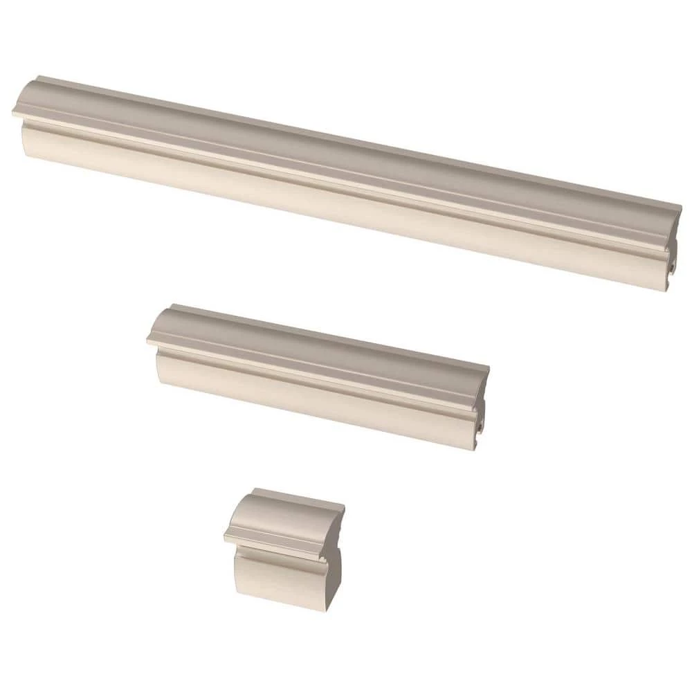 Franklin Brass Classic Curve 1 in. (25 mm) Satin Nickel Cabinet Knob (5-Pack) - Image 6