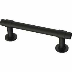 Franklin Brass 3 in. (76 mm) Matte Black Cabinet Straight Bar Drawer Pull (10-Pack)