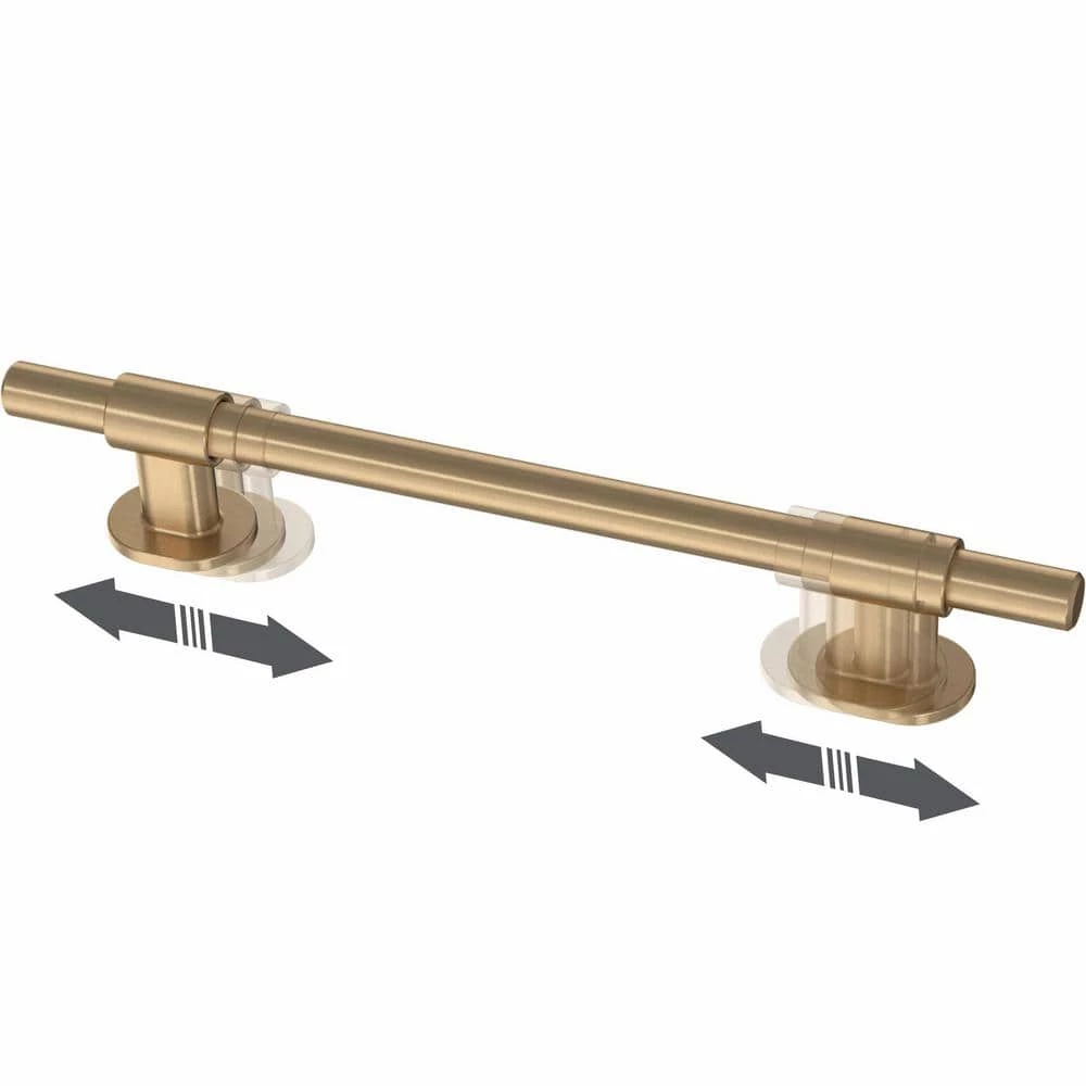 Franklin Brass Francisco Adjusta-Pull(TM) 1-3/8 - 6-5/16 in. (35-160 mm) Champagne Bronze Cabinet Drawer Pull (5-Pack) - Image 3