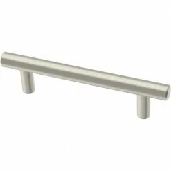 Franklin Brass Simple Bar 3-3/4 in. (96 mm) Stainless Steel Round Drawer Pull (30-Pack)