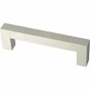 Franklin Brass Simple Modern Square 3-3/4 in. (96 mm) Stainless Steel Bar Drawer Pull (30-Pack)
