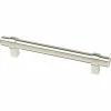 Franklin Brass Simple Wrapped Bar 5-1/16 in. (128 mm) Stainless Steel Drawer Pull (10-Pack)