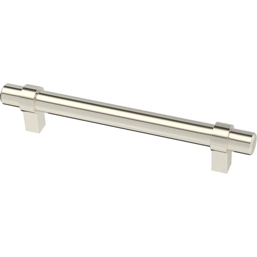 Franklin Brass Simple Wrapped Bar 5-1/16 in. (128 mm) Stainless Steel Drawer Pull (30-Pack)