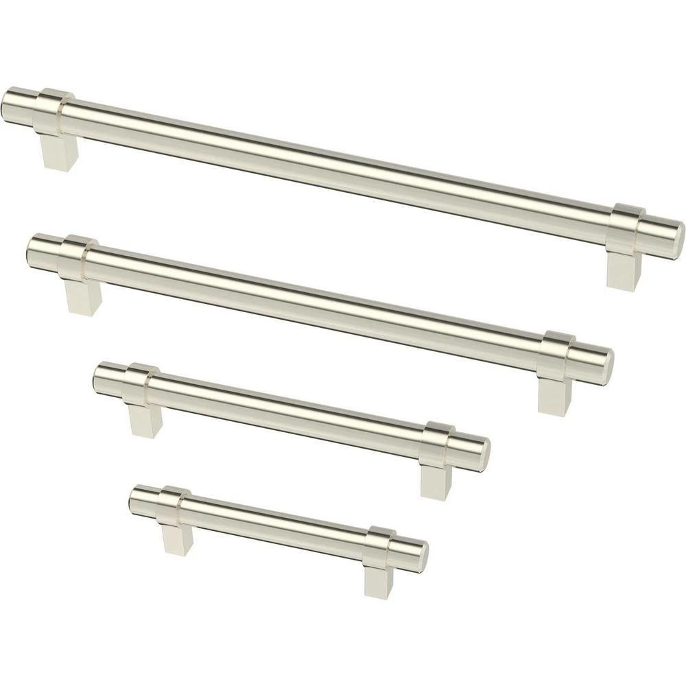 Franklin Brass Simple Wrapped Bar 5-1/16 in. (128 mm) Stainless Steel Drawer Pull (30-Pack) - Image 4