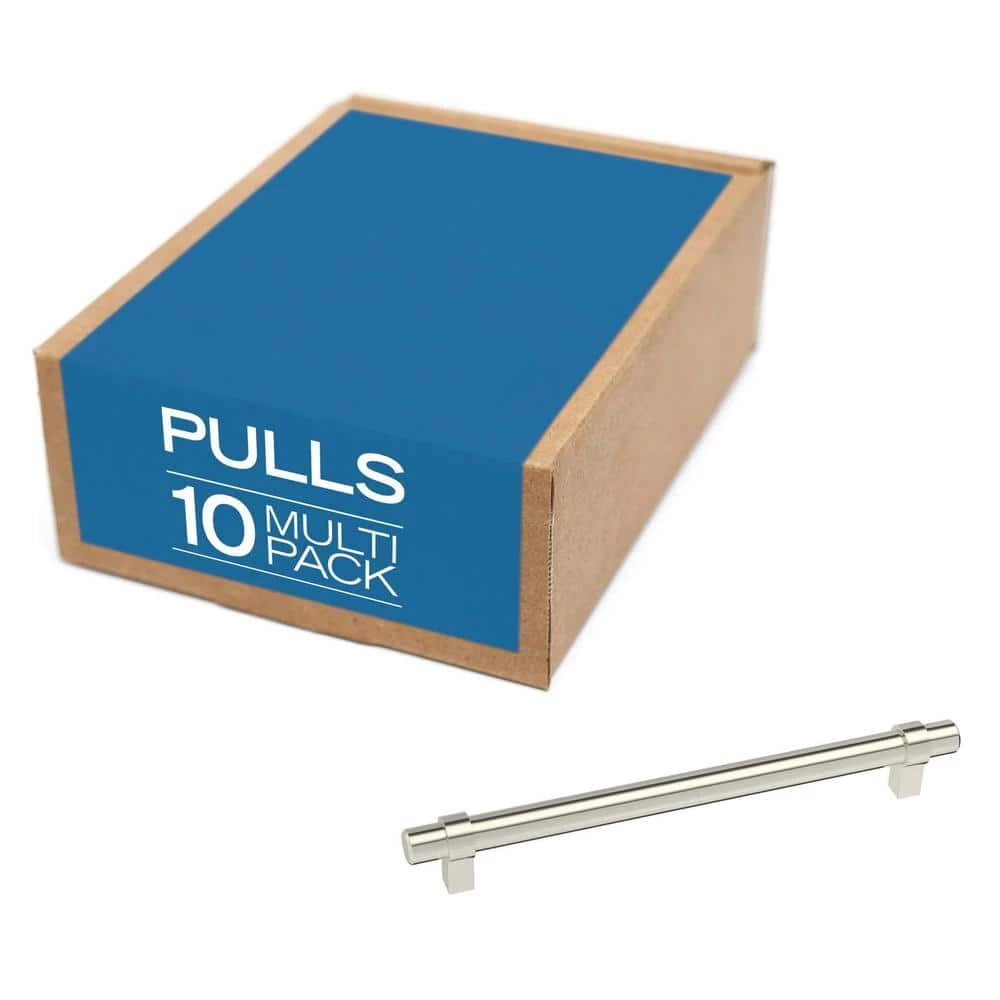 Franklin Brass Simple Wrapped Bar 7-9/16 in. (192 mm) Stainless Steel Drawer Pull (10-Pack) - Image 3