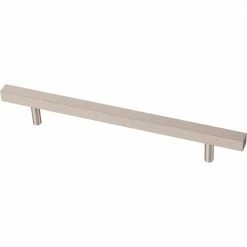 Franklin Brass Simple Square Bar 6-5/16 in. (160 mm) Stainless Steel Drawer Pull (30-Pack)