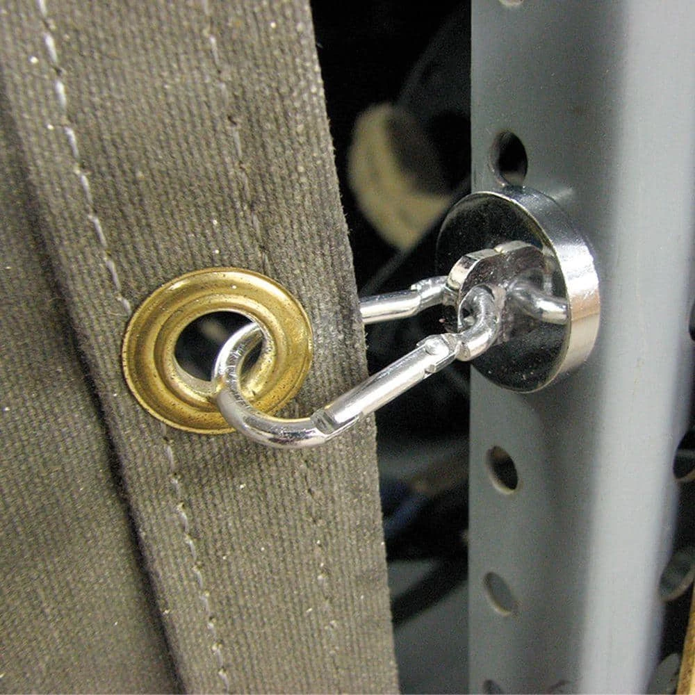 Master Magnet 45 lb. 3/4 in. Carabiner Hook - Image 2