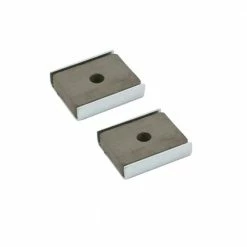 Master Magnet 7 lb. Zinc Pull Latch Magnets (2-Piece per Pack)