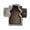 Screen Tight 2 in. x 3 in. Floor Flange Casting