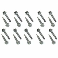 SNAP-LOC E-Track Self-Drilling Metal Screw 20-Piece Set 1/4 in. x 1-1/4 in.