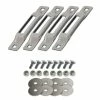 SNAP-LOC Stainless Steel E-Track Single Strap Anchor with Carriage Bolts (4-Pack)