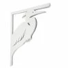 Nature Brackets Decorative 16 in. Paintable PVC Heron Mailbox or Porch Bracket