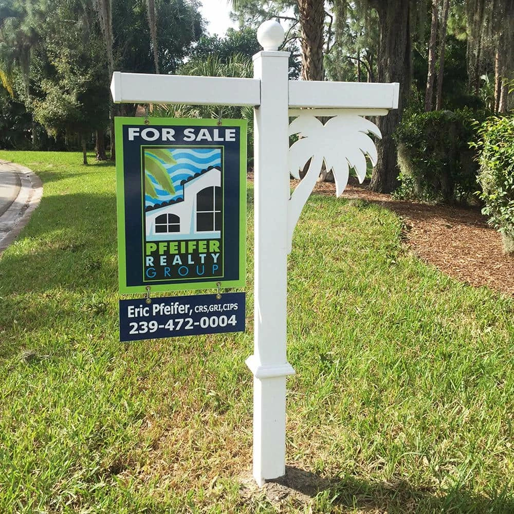 Nature Brackets Decorative 16 in. Paintable PVC Palm Mailbox or Porch Bracket - Image 3