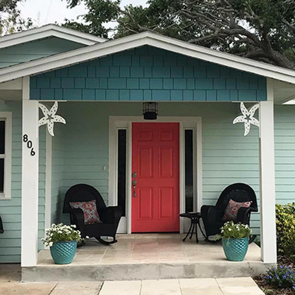 Nature Brackets Decorative 16 in. Paintable PVC Starfish Mailbox or Porch Bracket - Image 3