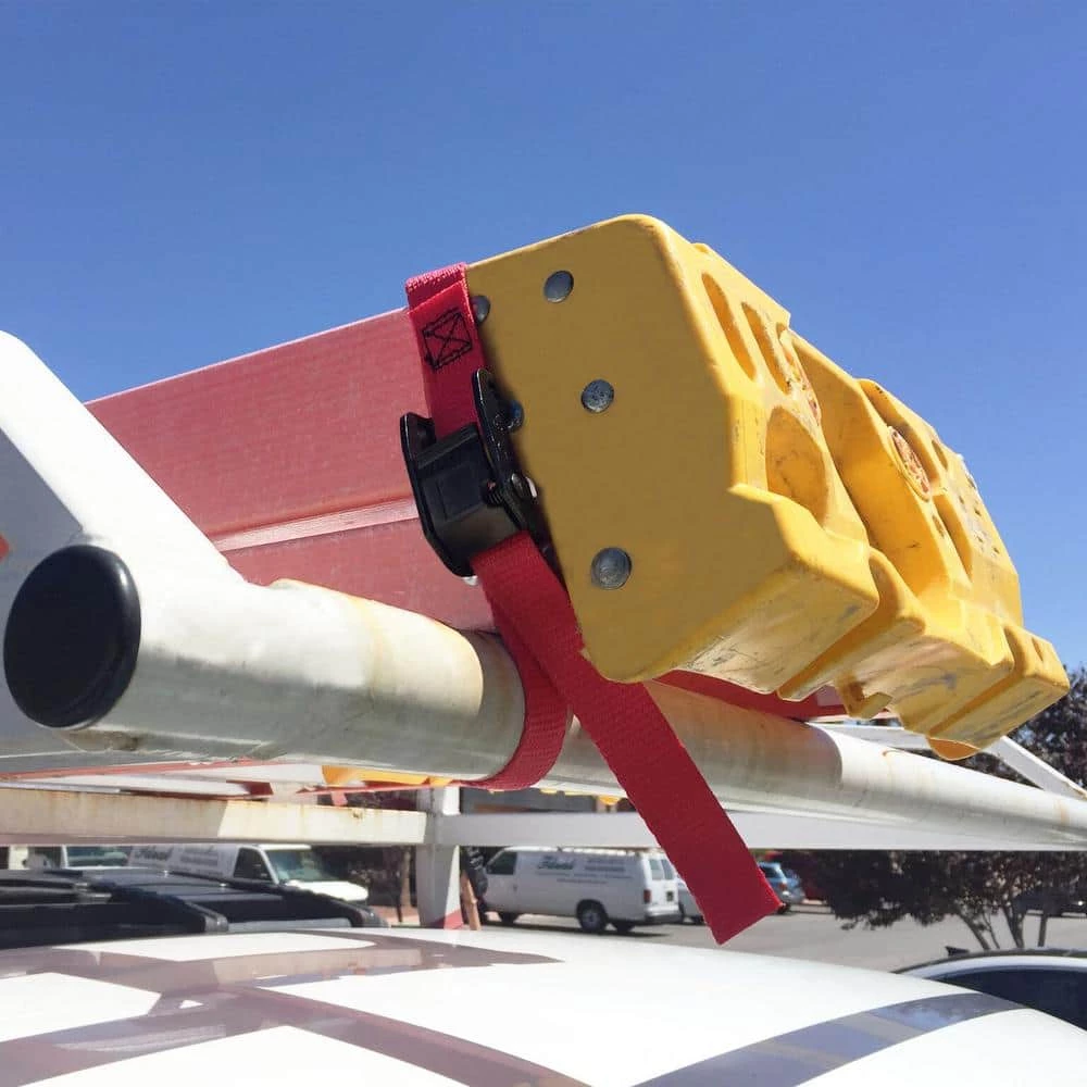 SNAP-LOC 6 ft. x 1 in. Cam with Cinch Strap in Red (2-Pack) - Image 5