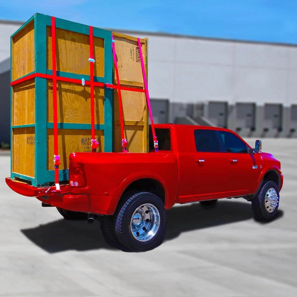 SNAP-LOC 16 ft. x 2 in. Tailgate Strap with Ratchet - Image 6