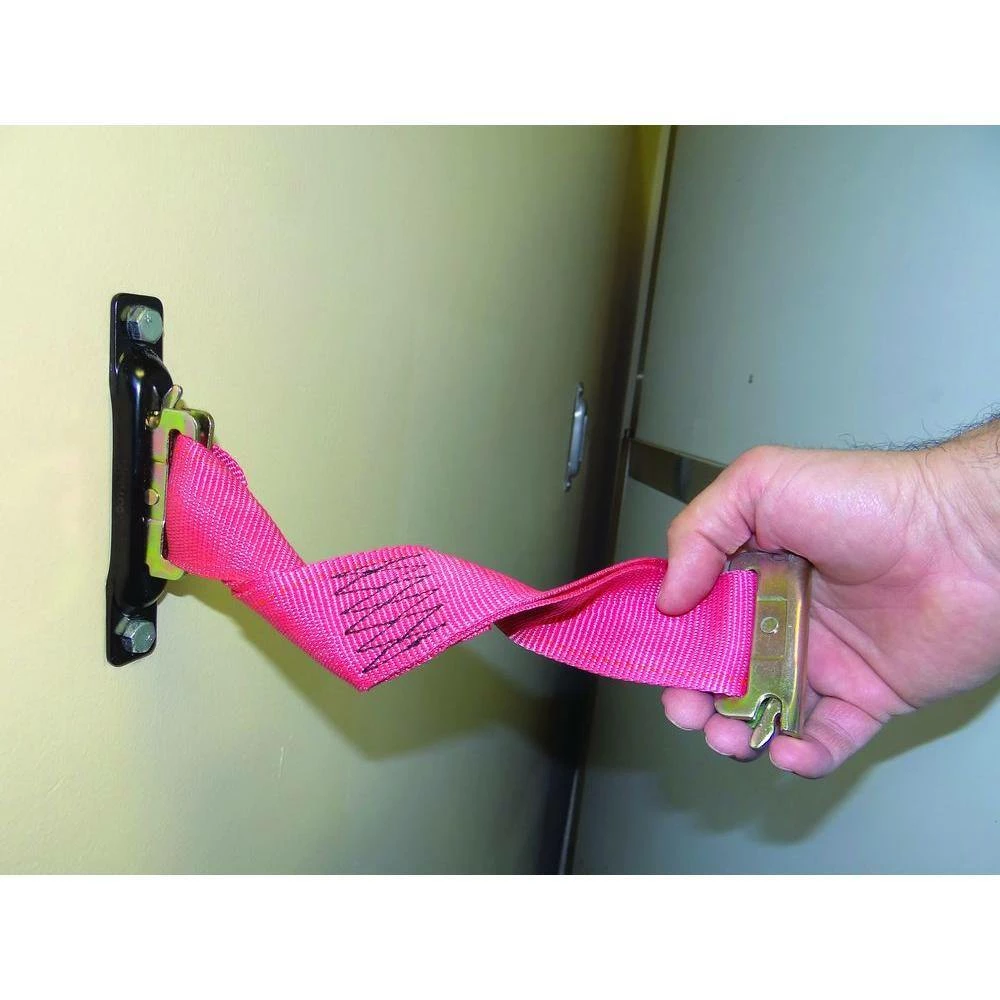 SNAP-LOC 12 ft. x 2 ft. E-Track Strap System with Hooks and Fasteners - Image 5