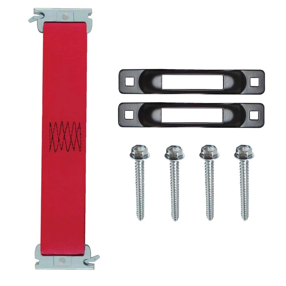 SNAP-LOC 12 ft. x 2 ft. E-Track Strap System with Hooks and Fasteners
