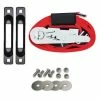 SNAP-LOC 16 ft. x 2 in. Ratchet Strap With Hooks and Fasteners for Trucks and Trailers