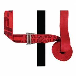 SNAP-LOC 15 ft. x 2 in. Hand Truck Strap with Hook and Loop Storage Fastener in Red