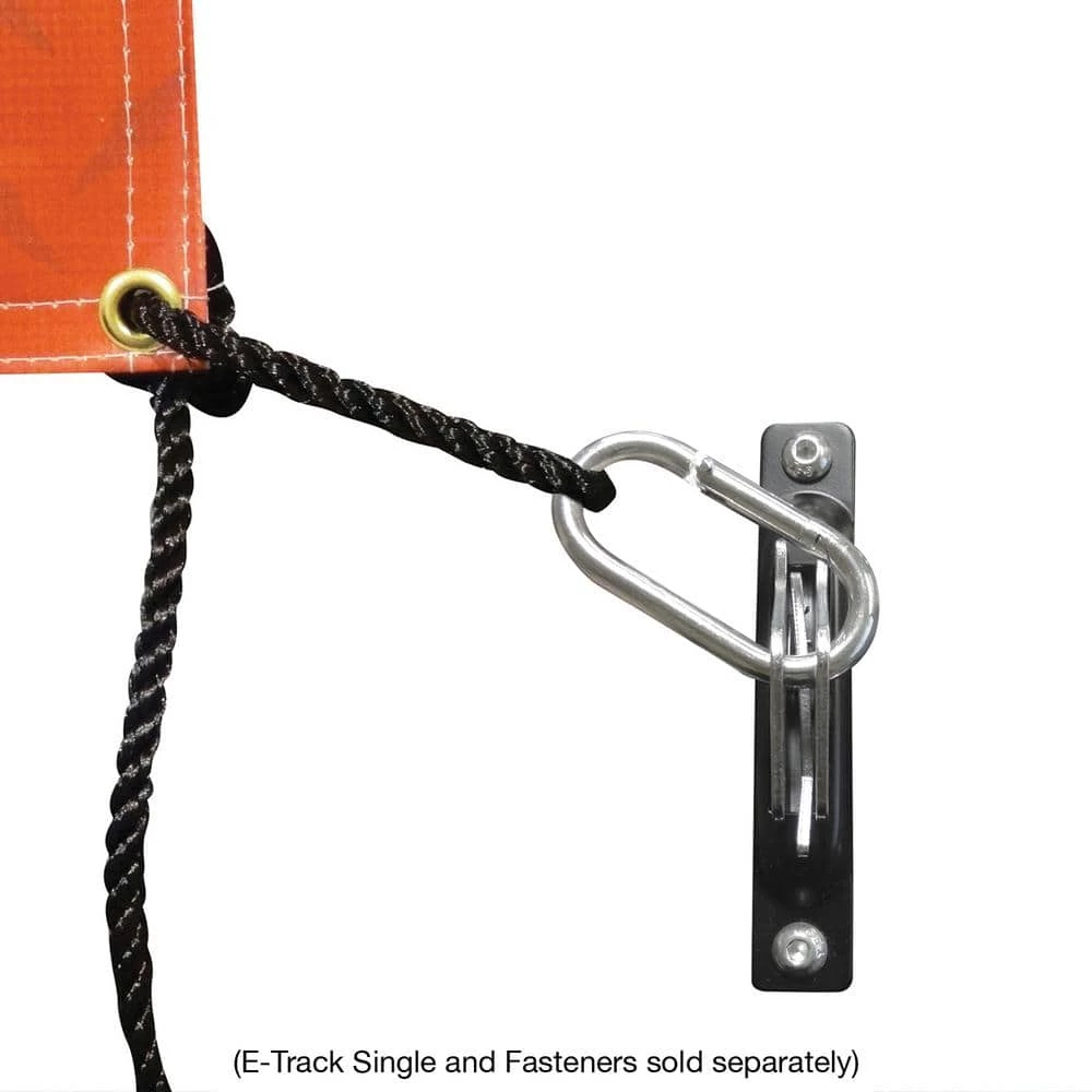 SNAP-LOC 1-1/2 x 3-1/8 Zinc-Plated Spring-Loaded Snap Hook to Connect Rope, Cable and Hook Straps to E-Tracks (2-Pack) - Image 5