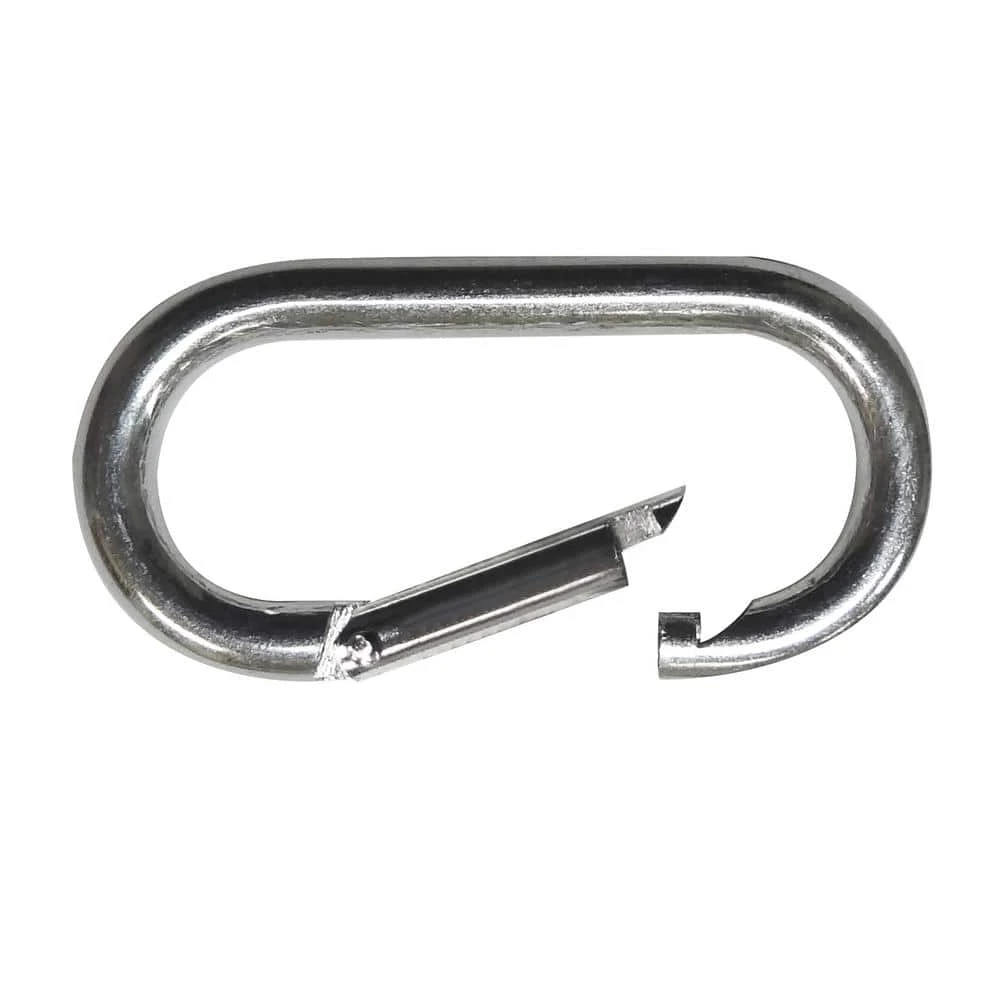 SNAP-LOC 1-1/2 x 3-1/8 Zinc-Plated Spring-Loaded Snap Hook to Connect Rope, Cable and Hook Straps to E-Tracks (2-Pack) - Image 6