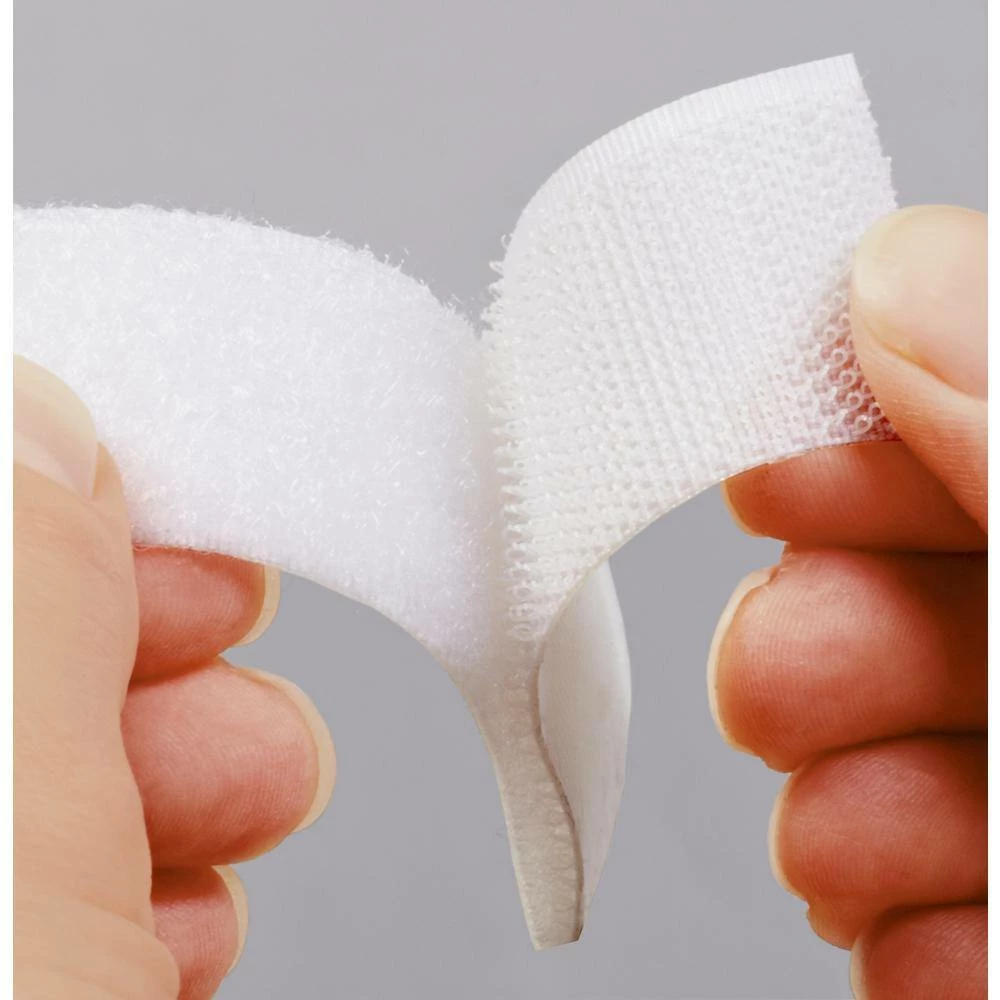 Scotch 3/4 in. x 18 in. White Indoor Fasteners (1 Set-Pack) - Image 4