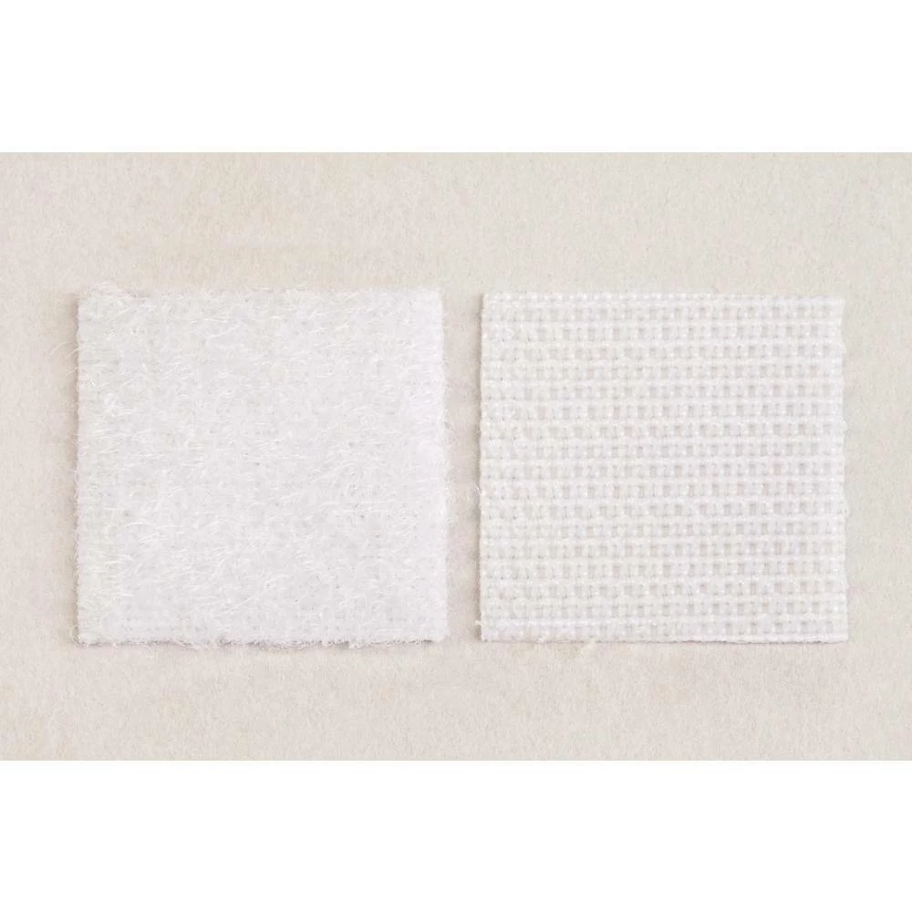 Scotch 7/8 in. x 7/8 in. White Indoor Fasteners (12 Sets-Pack) - Image 2